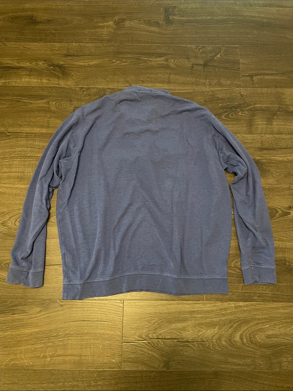 Men's Peter Millar Blue Quarter-Zip Sweater Pullover, Size XXL - Picture 4 of 4